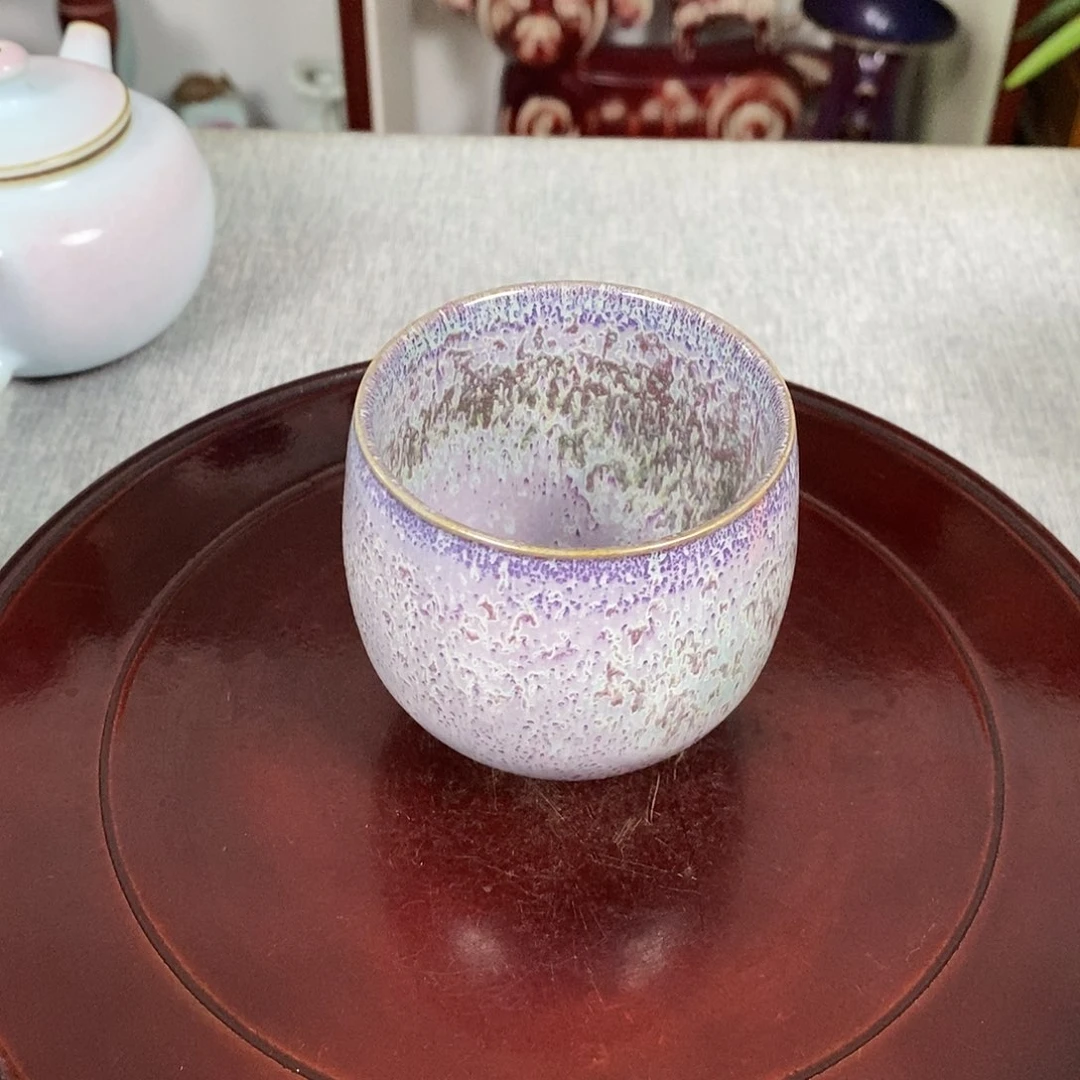 杯神垕钧瓷主人杯高温窑变龙蛋杯