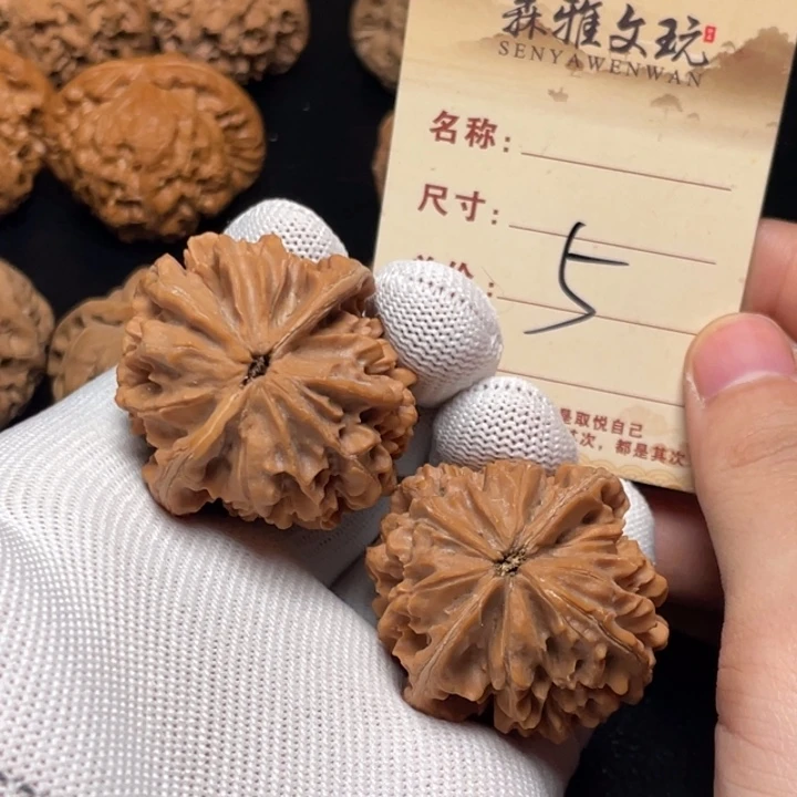 把件文玩核桃招财鼠39尺打底发5