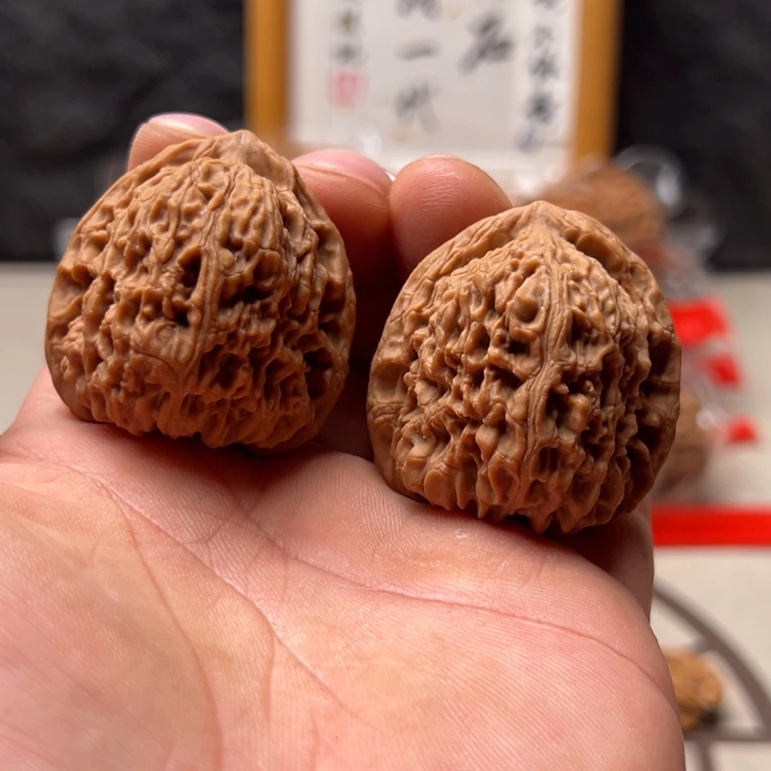 老***路把件文玩核桃南疆39虚尖