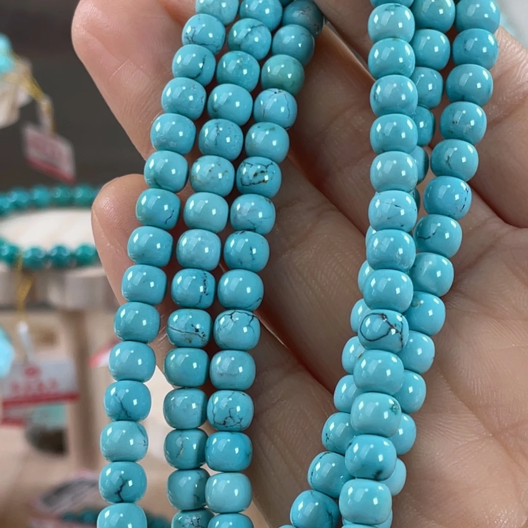 绿松石未镶嵌套链精品108