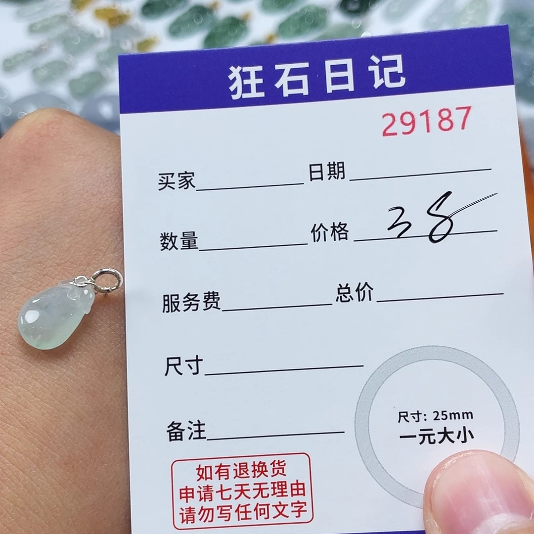 翡翠银S925镶嵌颈饰