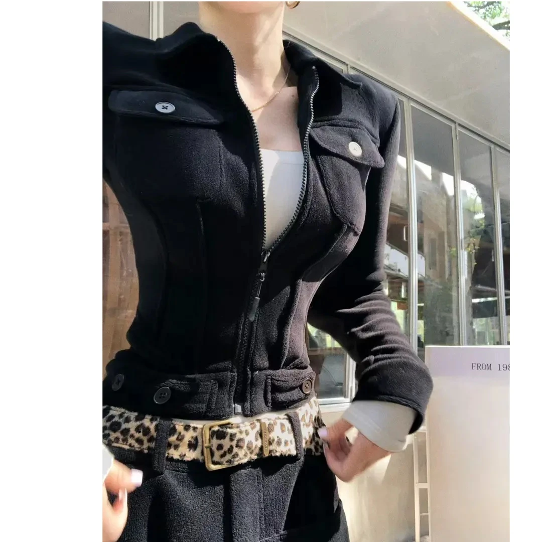 加厚“500克奥粒绒”重工外套+重工阔腿裤+300克重保暖长袖BB50599