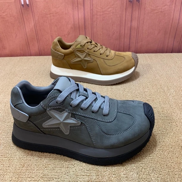 广州秋季新款纯皮男鞋！M915-03-3