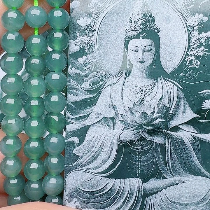 翡翠未镶嵌颈饰多样性发其一