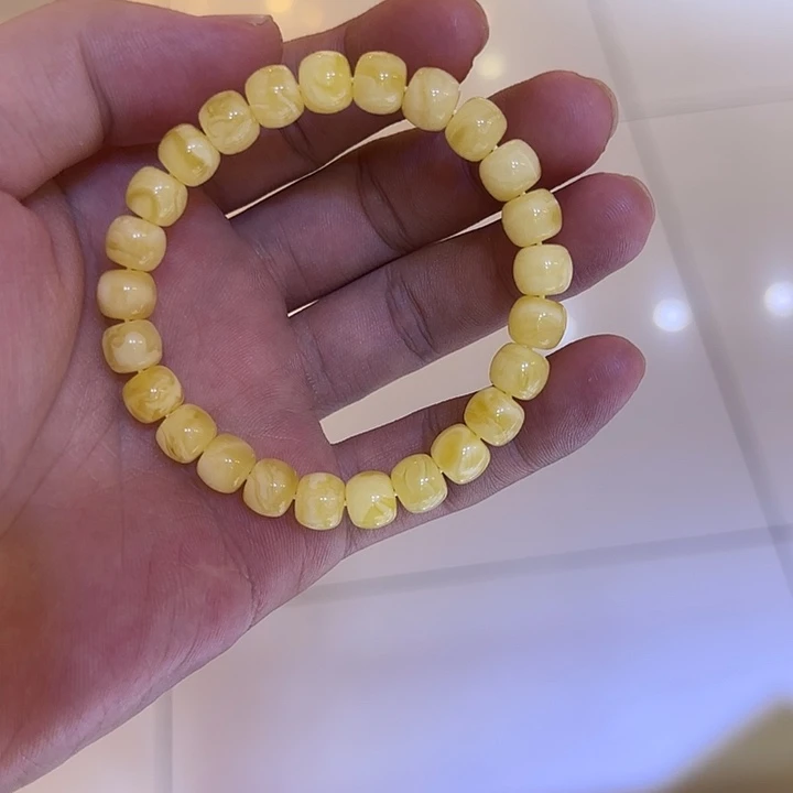 手链琥珀未镶嵌蜜蜡