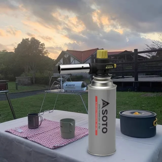 日本Soto 户外露营野餐轻松点火多功能瓦斯喷枪 ST418