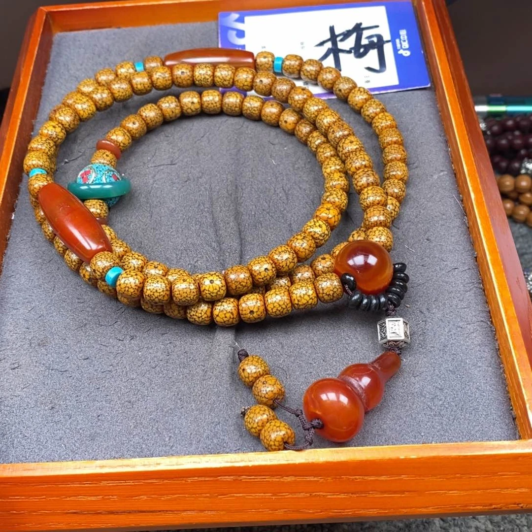 星月菩提吊坠平*夜星月