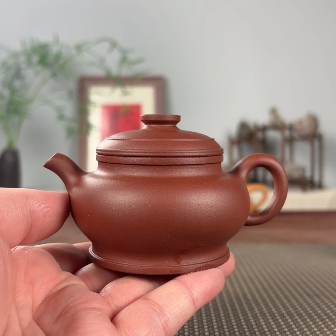 实***是茶壶紫砂微瑕黄龙山原矿紫砂壶