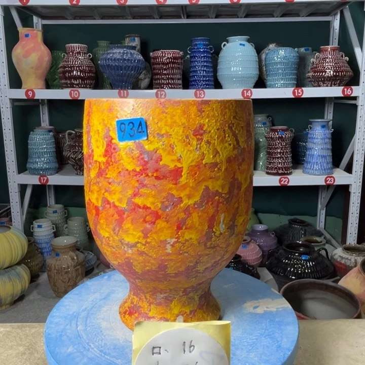 景德镇陶瓷花盆花器934