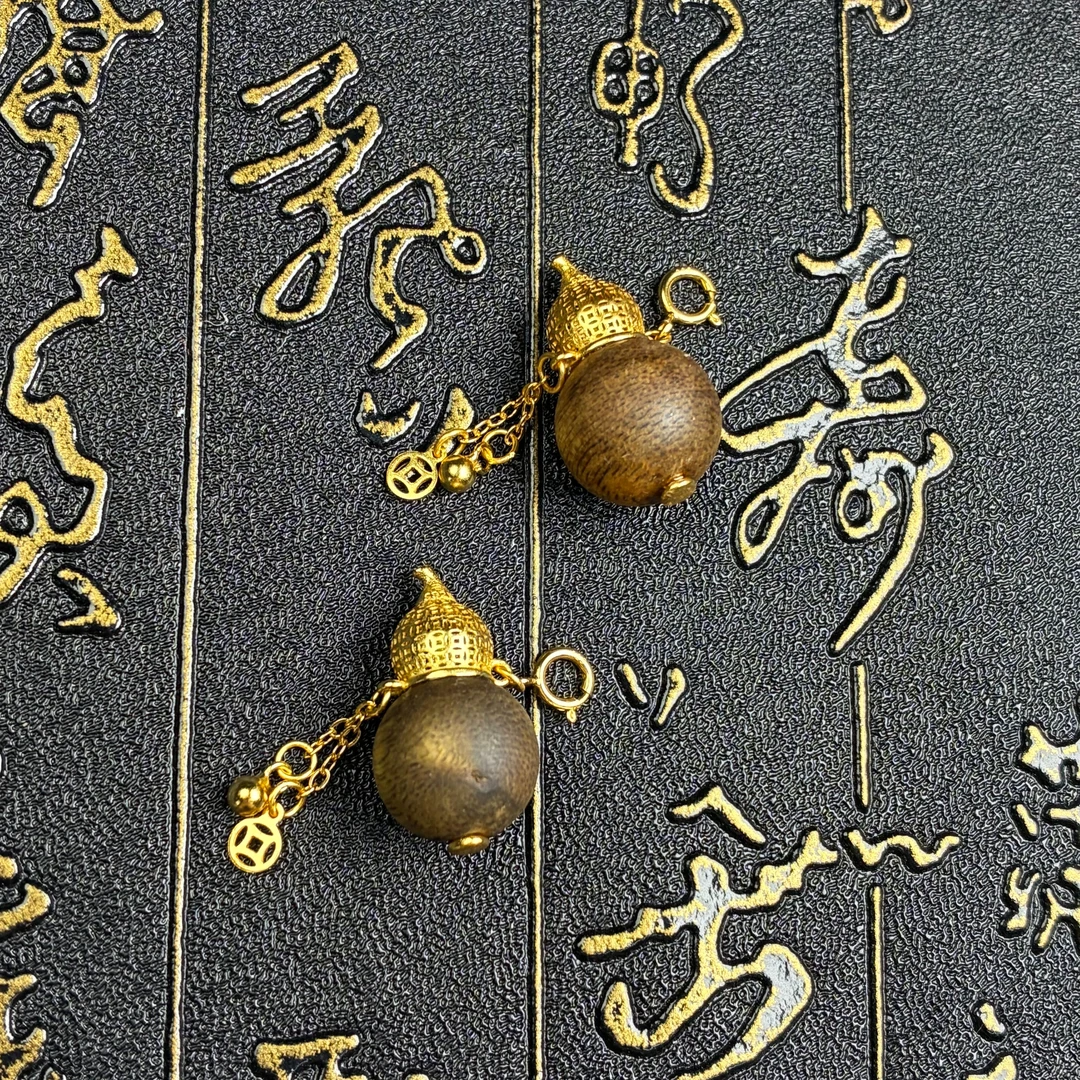 沉香沉香葫芦吊坠【小北质检】ZJH81Z104多样性发一