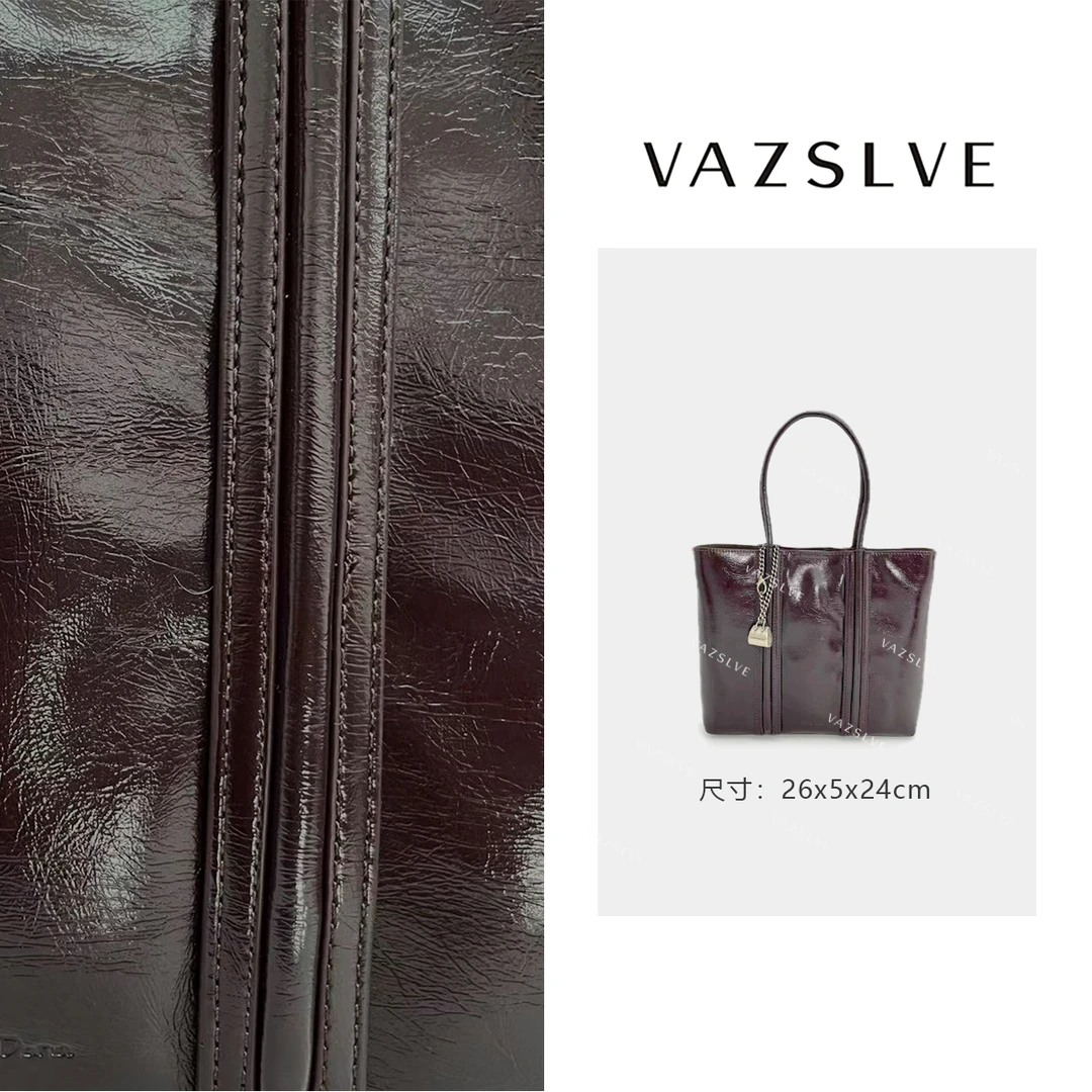 SK-92168-拿铁咖  新款头层牛皮单肩斜跨女包