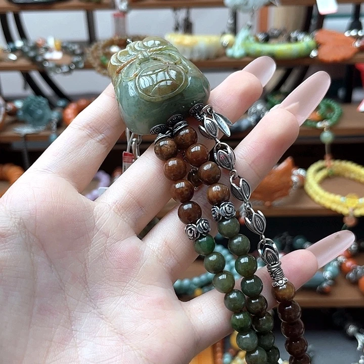阳***露未镶嵌手链翡翠饰品