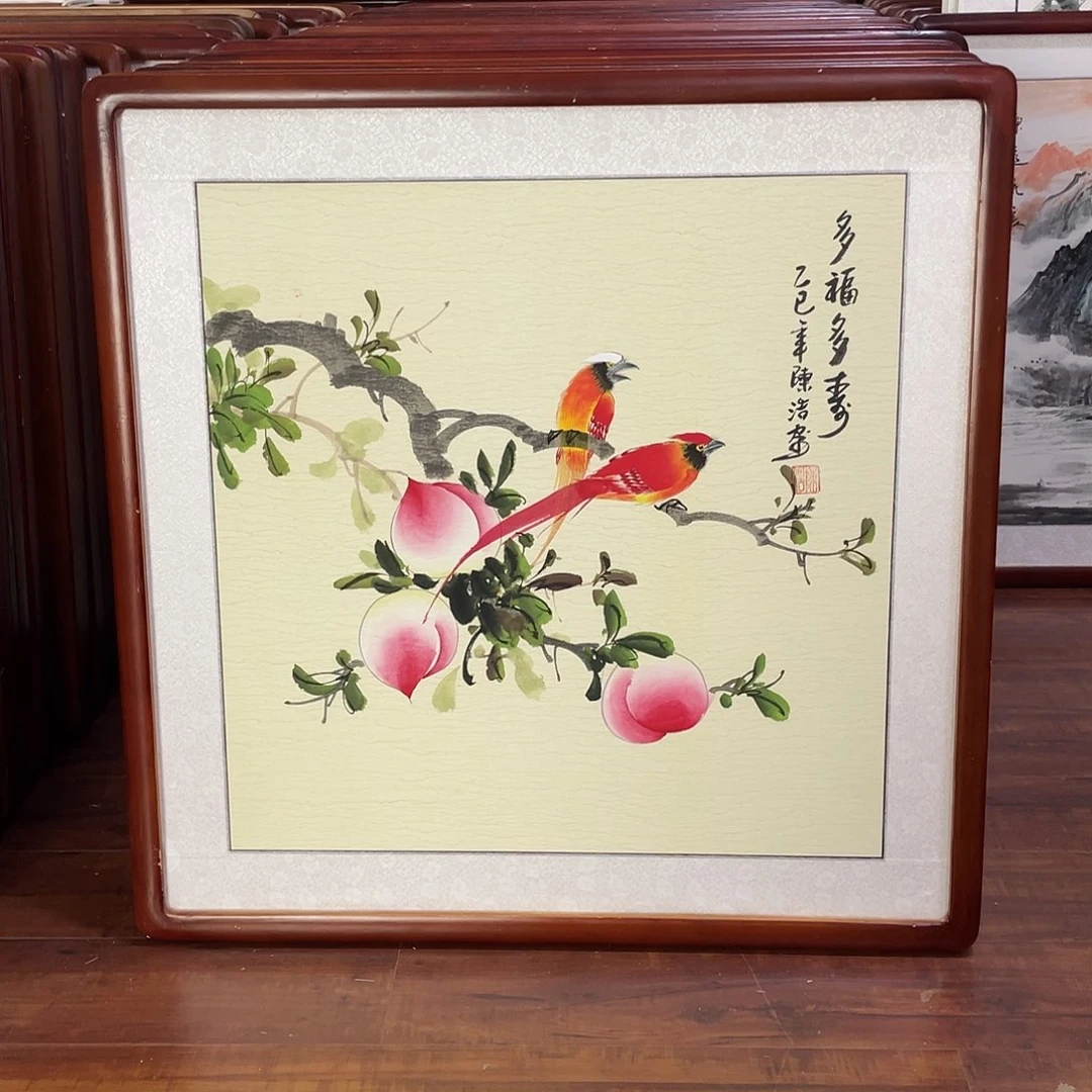 国画带框尺寸63*63厘米