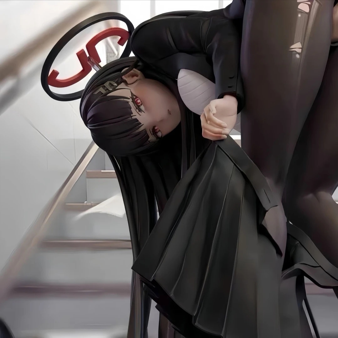 现货蔚蓝档案 毁灭菇 调月莉音 1/6 美少女动漫游戏手办GK礼物