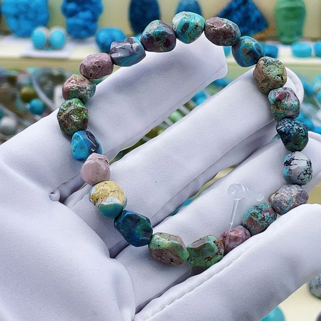 绿松石未镶嵌挂件