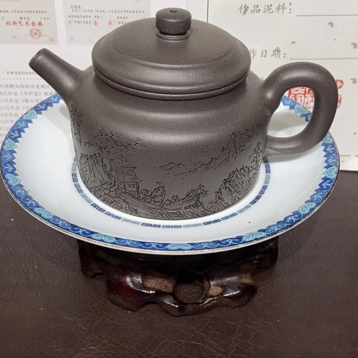 紫砂茶壶全手240容量