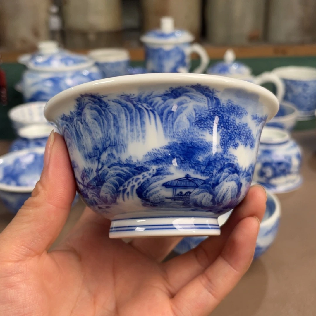 景德镇陶瓷手工手绘