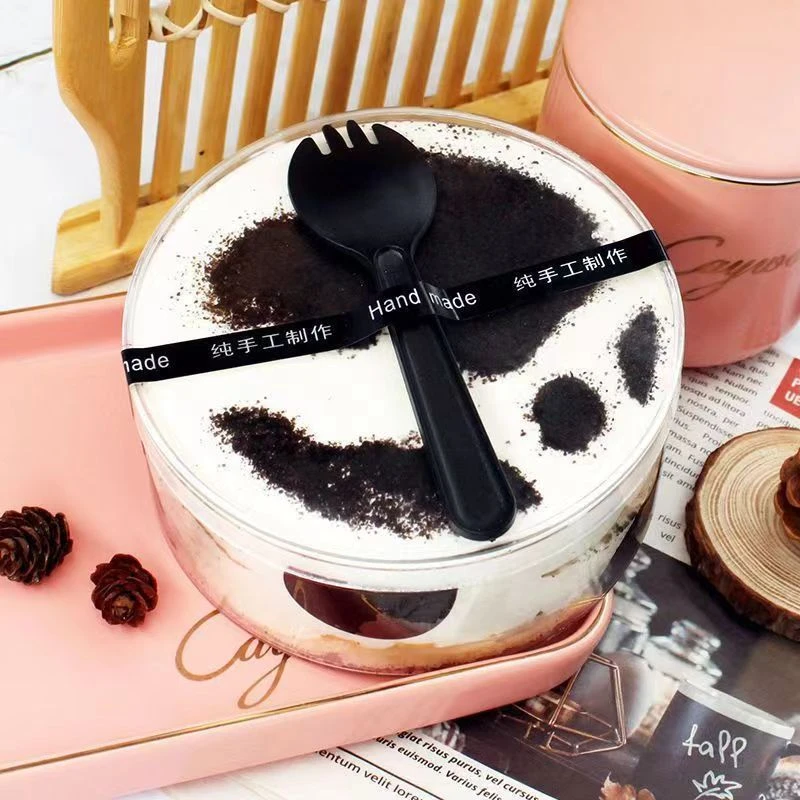 【秋秋自制】爆款熊猫盒子蛋糕160g每盒精致甜品下午茶现做现发