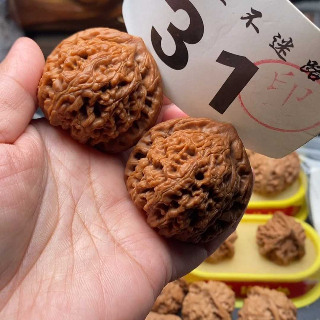 把件文玩核桃45全品水龙