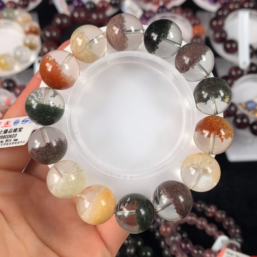 未镶嵌手链水晶四季幽灵15.1mm