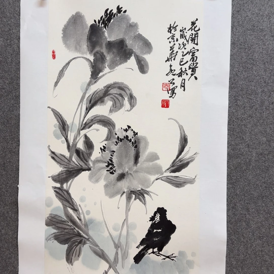 国画亮公老师手绘作品