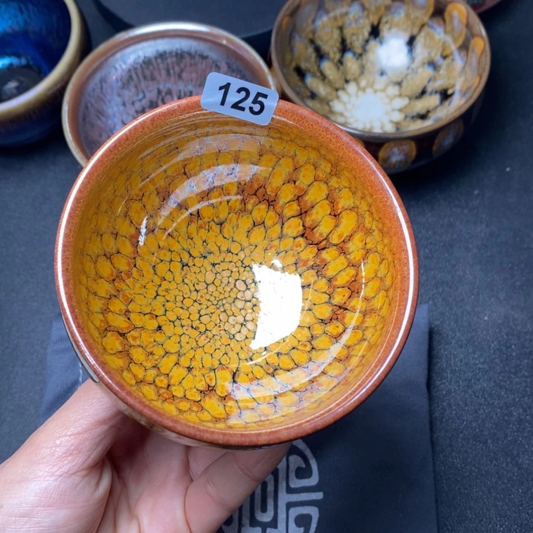 茶盏建窑建盏主人杯125