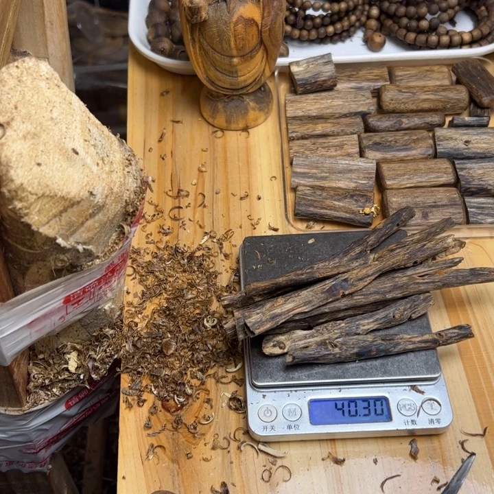 沉香沉香碎屑40克