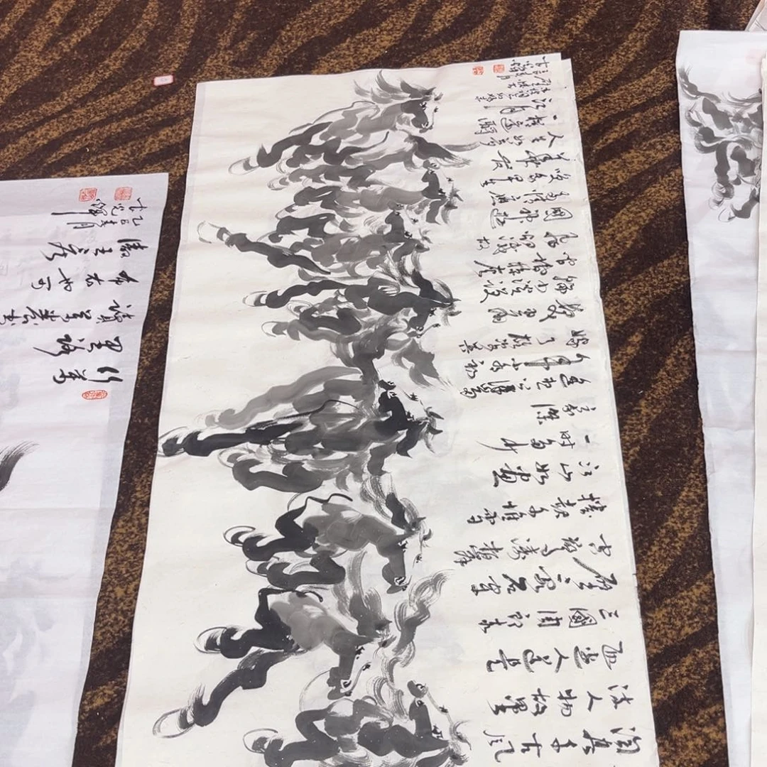 国画曹光辉老师140.70绘画