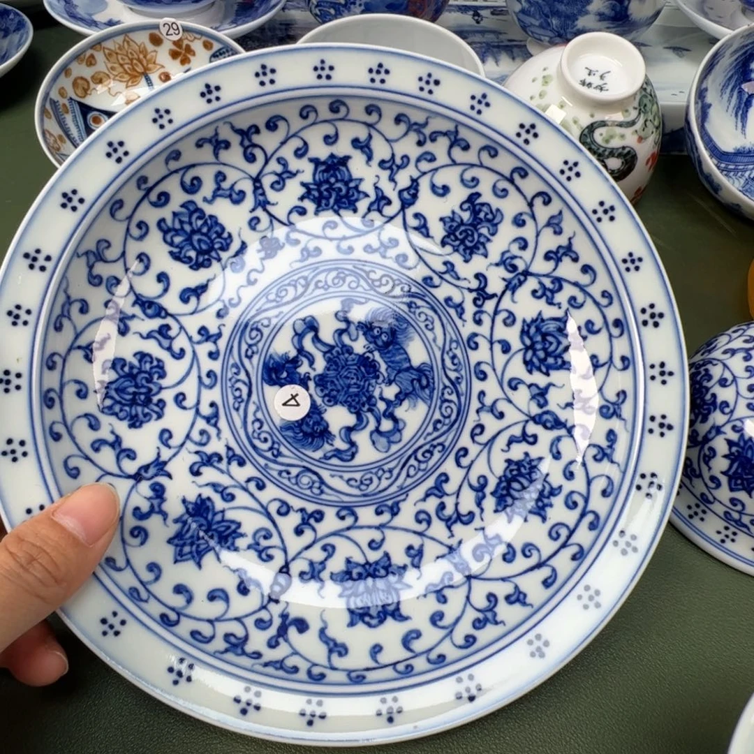 陶瓷景德镇纯手工纯手绘茶具木木