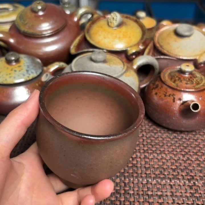 茶杯紫砂大玉兰杯230
