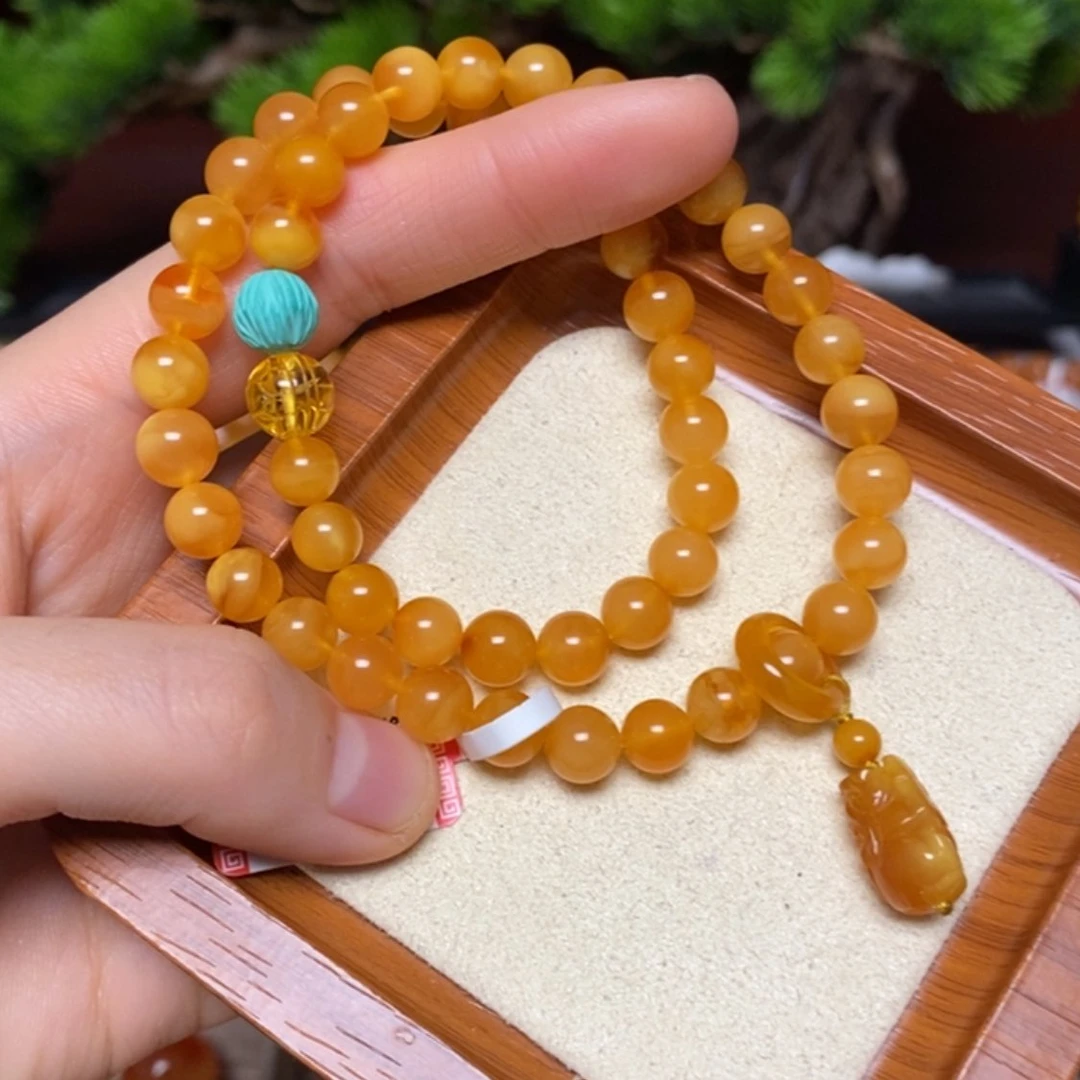 【闪购商品】手链蜜蜡未镶嵌手串