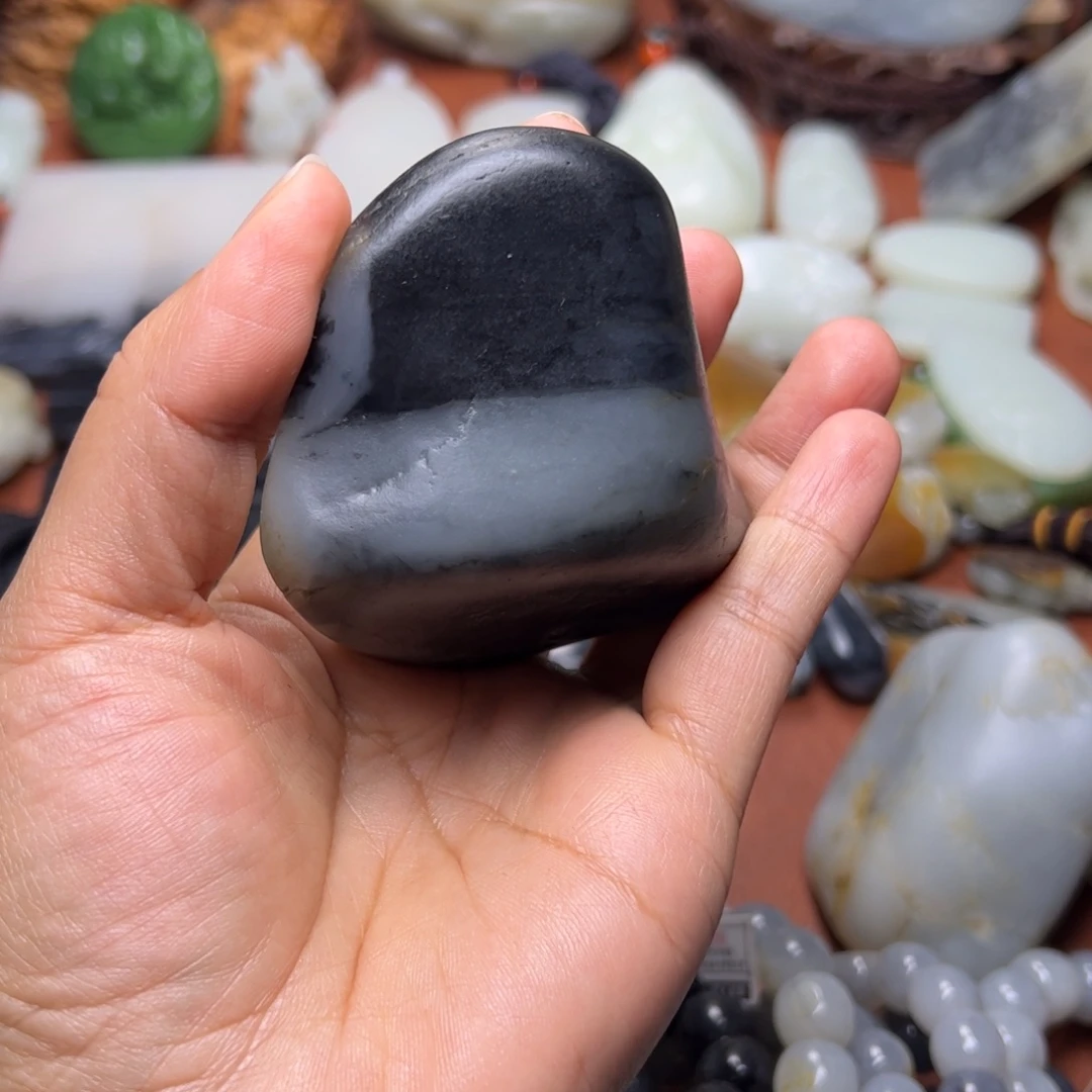 油***叔和田玉未镶嵌摆件