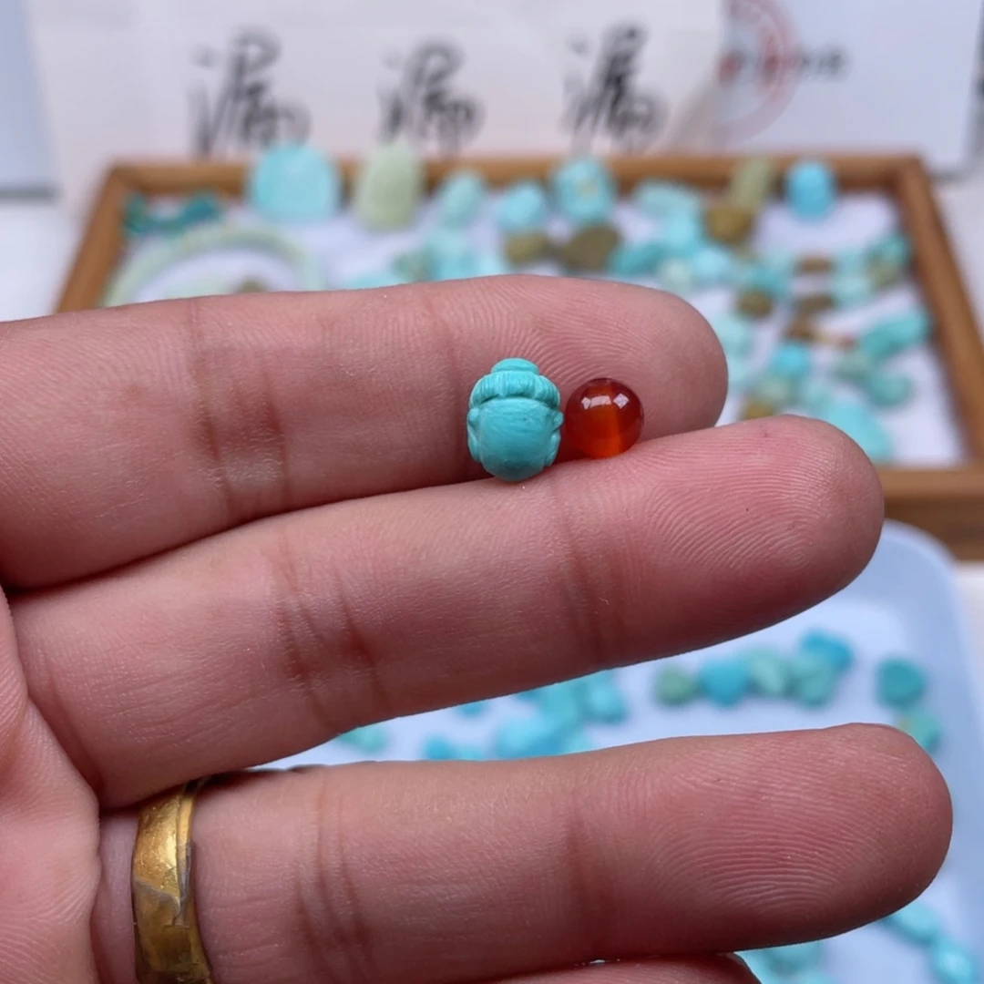 南红玛瑙未镶嵌颈饰218
