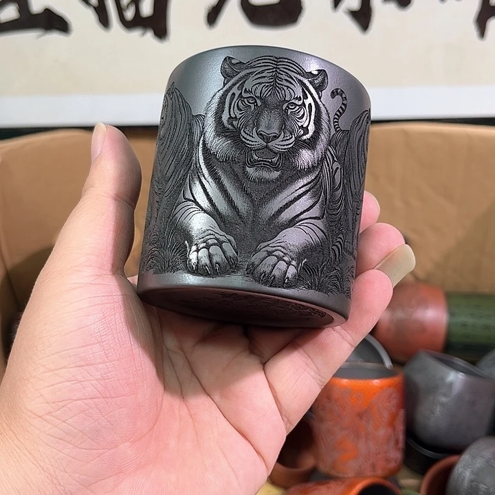 茶杯紫砂全手工紫砂主人杯