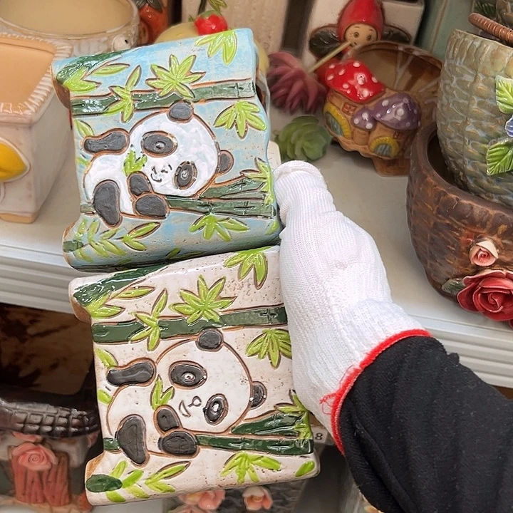 粗陶材质多肉花盆