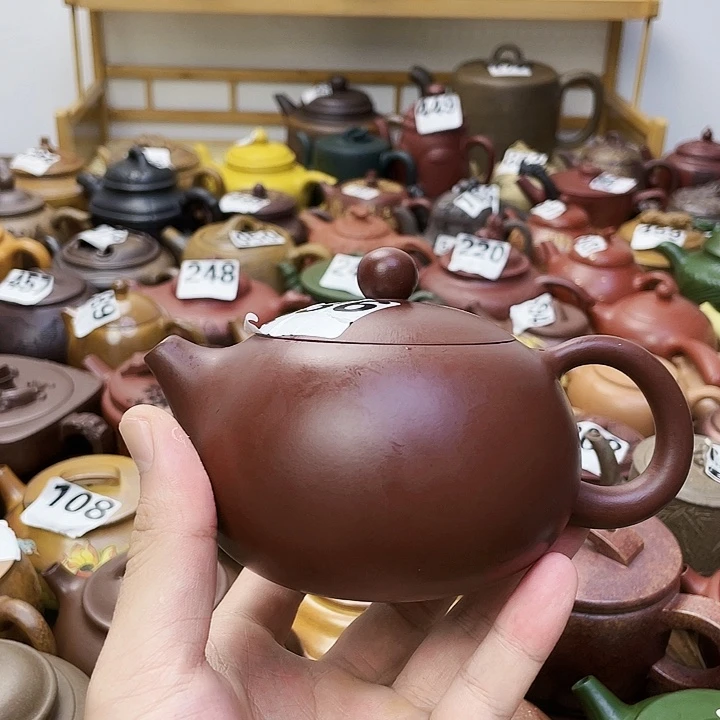 茶壶紫砂紫砂微瑕
