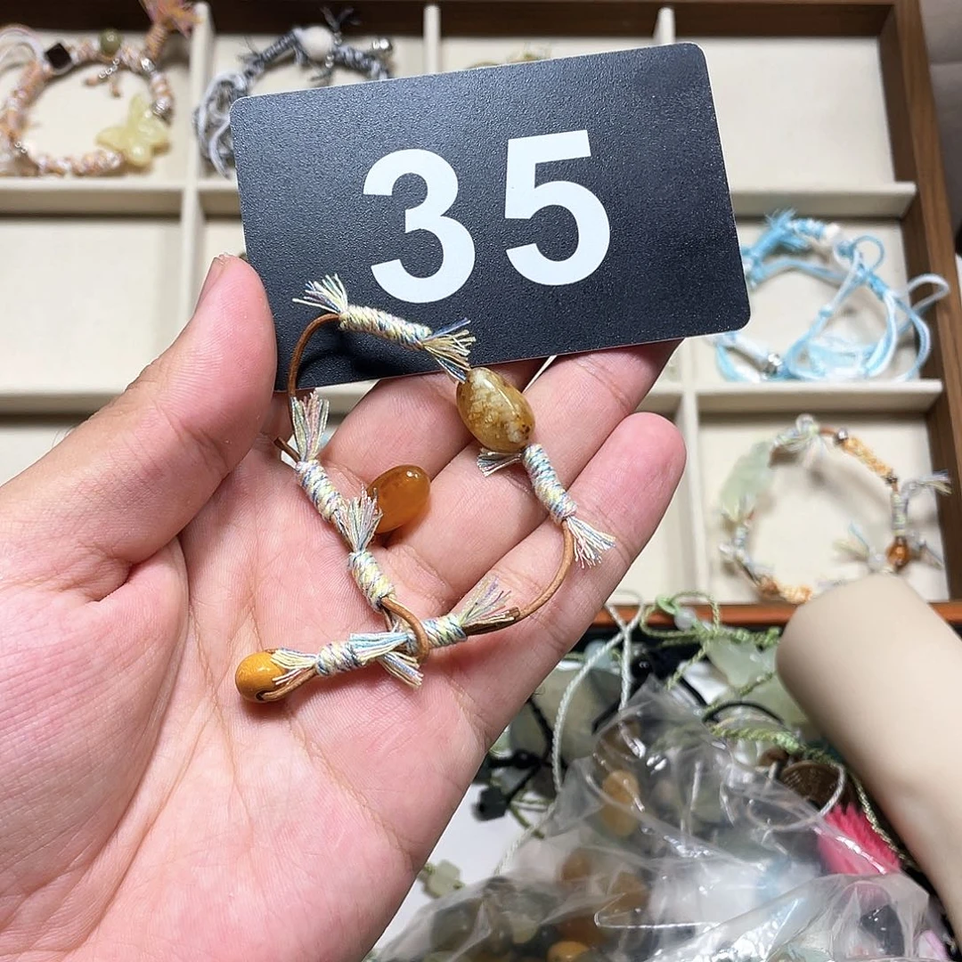 不***。合金蛇纹石玉颈饰