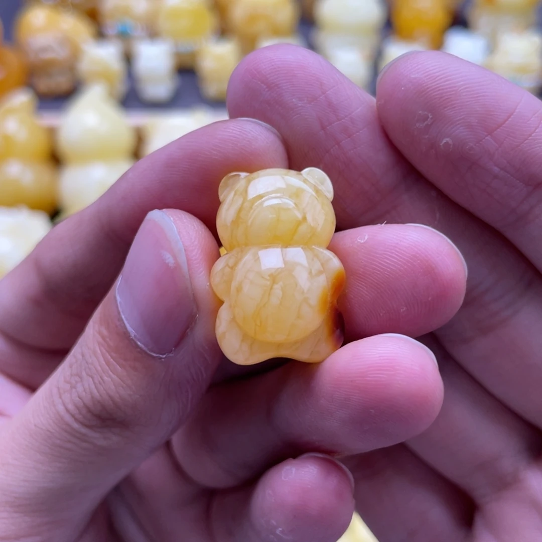 琥珀未镶嵌裸石蜜蜡