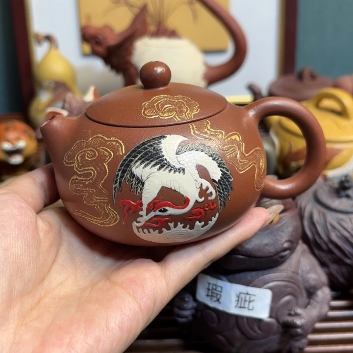 紫砂茶宠原矿精品高端紫砂壶