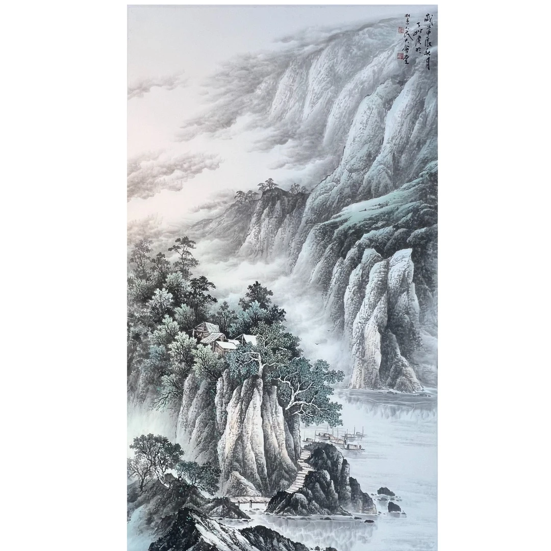 中国画都/丁松杰/甄选国画系列/绘画作品B833