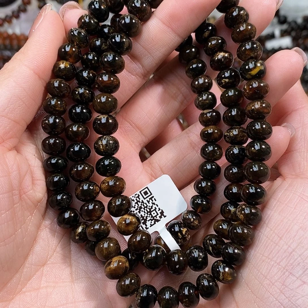 琥珀未镶嵌手链8➕