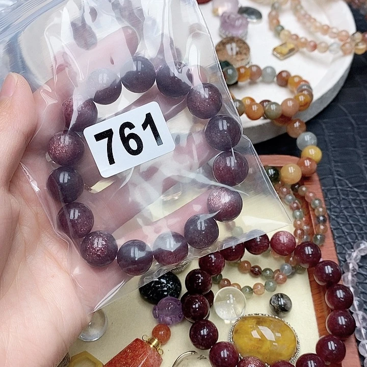 未镶嵌手链水晶淡***光