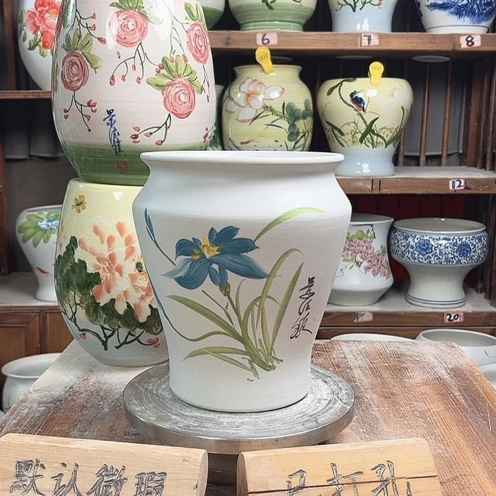 小脚玉兰新款新款陶瓷陶瓷陶瓷