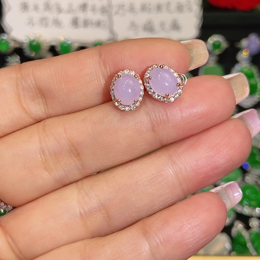 【闪购商品】未镶嵌翡翠耳饰天然翡翠