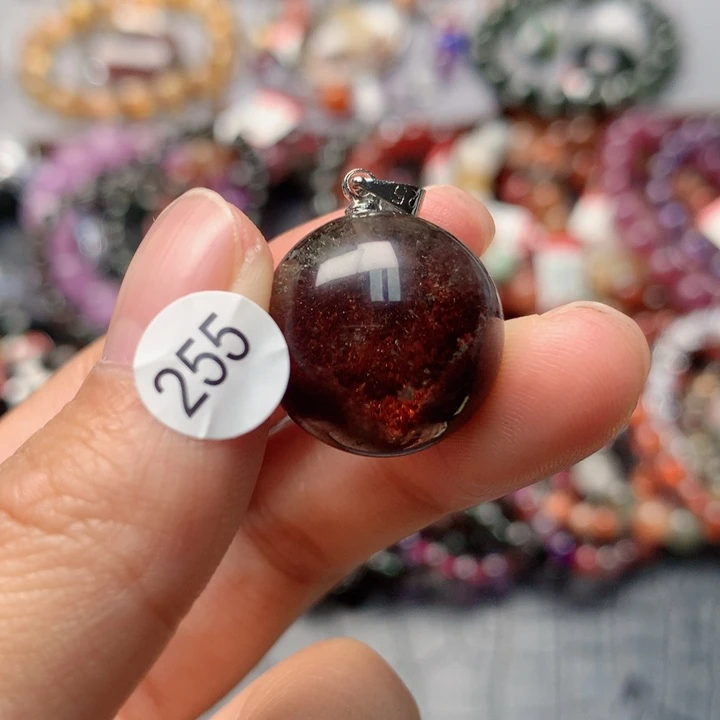 水晶吊坠(不含链)未镶嵌