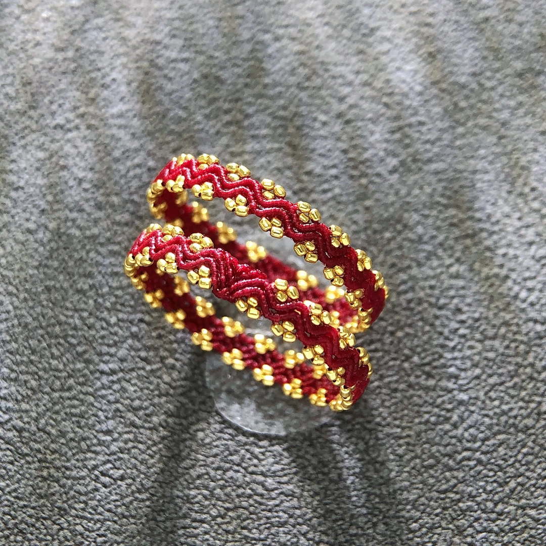 【举石臻选】TA12-1620-501个性戒指18k（一件/多样性发/自选）H