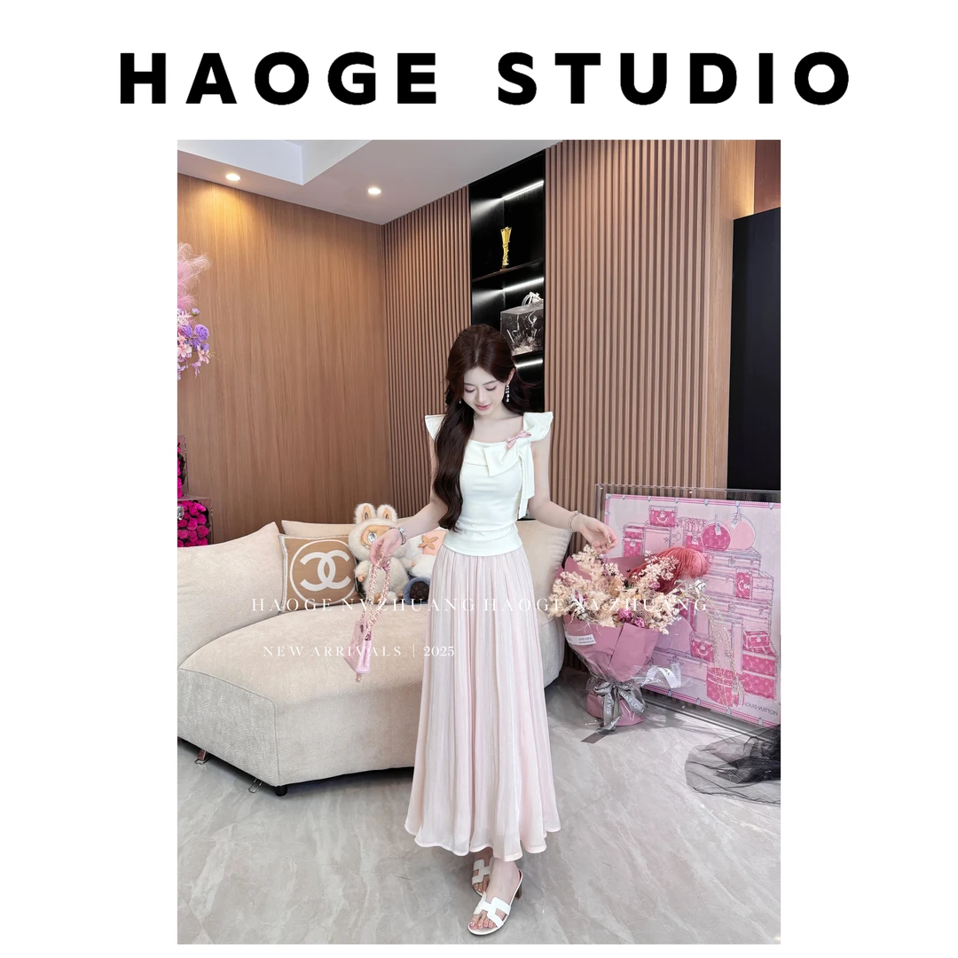 浩哥严选●上衣预HGX5SY2062A气质显瘦公主夏季少女名媛时尚设计