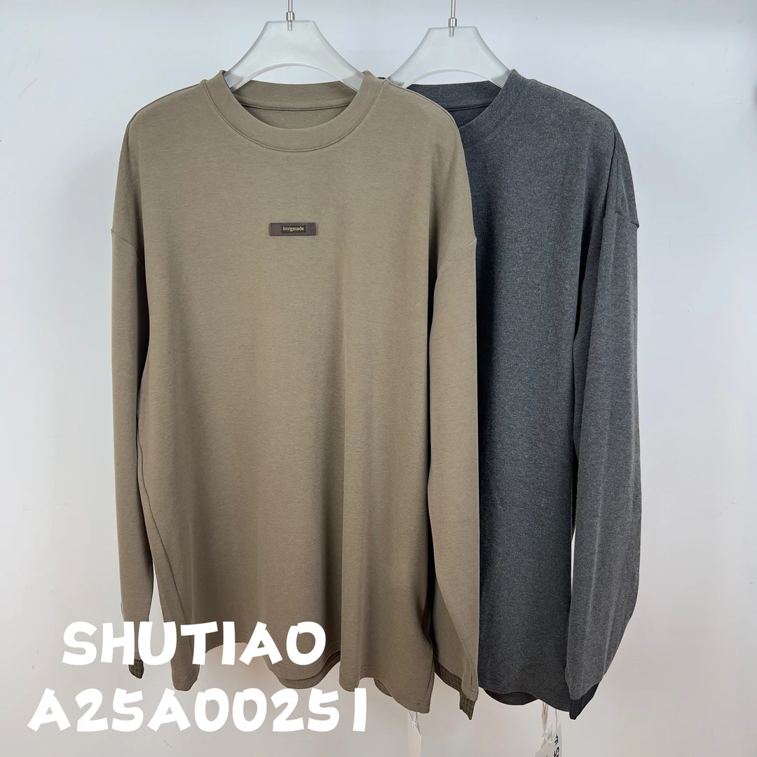 【SHUTIAO】2024秋冬：新款小众设计款T恤A25A00251
