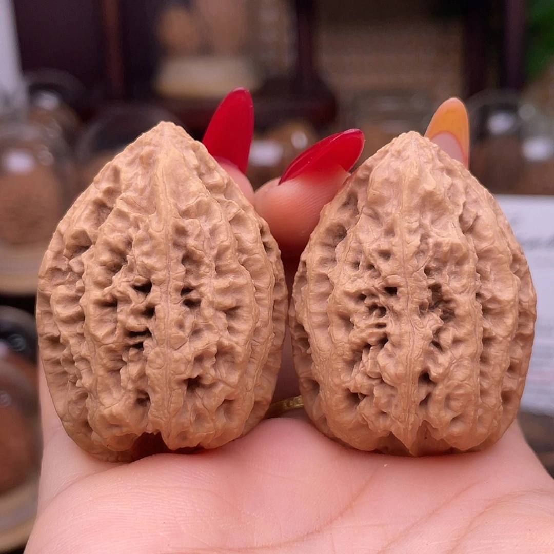 文玩核桃吊坠雨花石