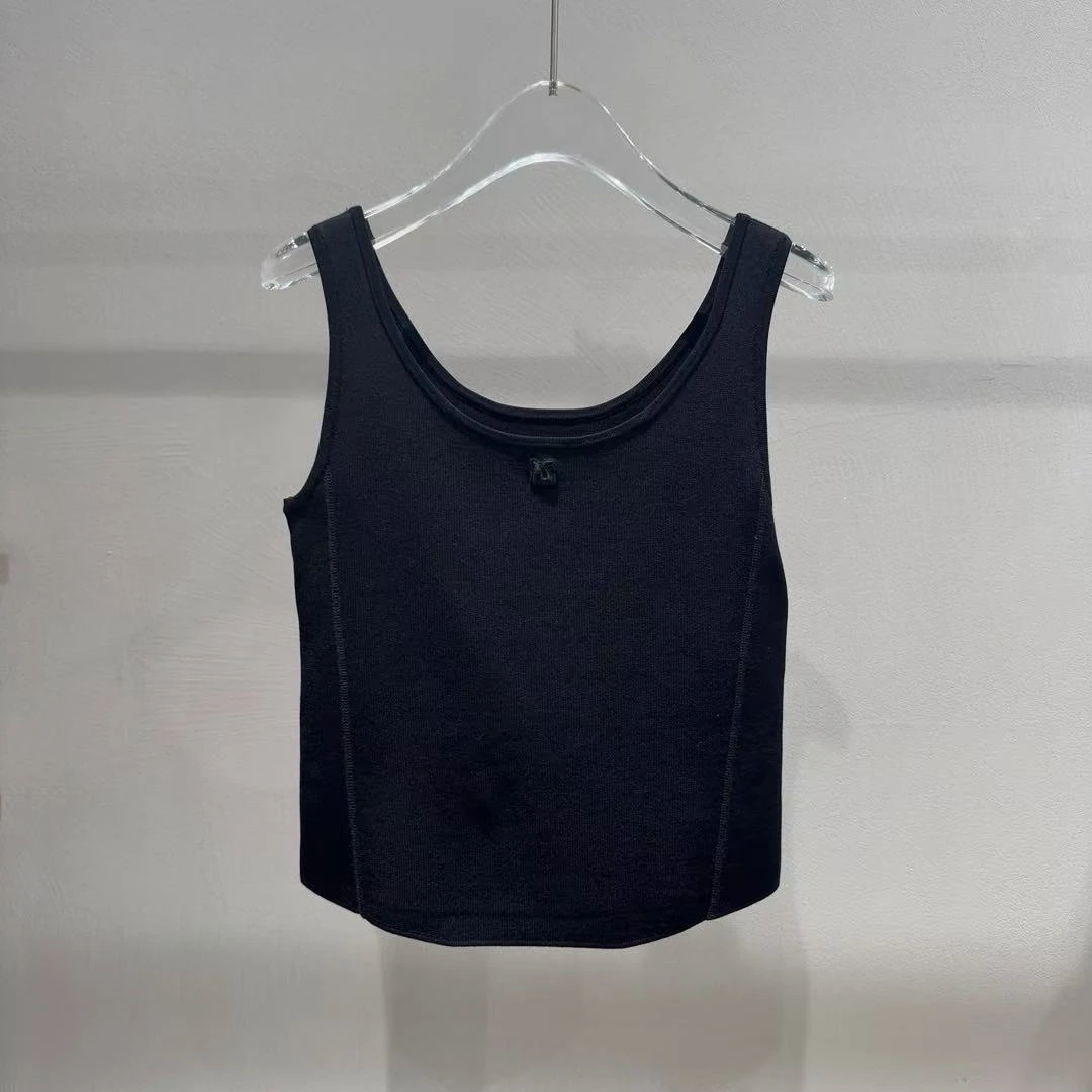 25新款时尚气质百搭款针织背心HX0120